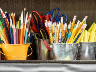 School supplies.