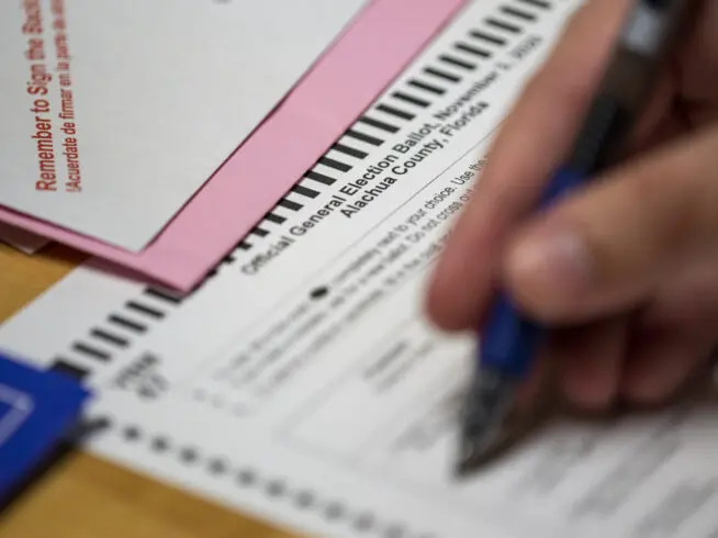 Florida absentee ballot